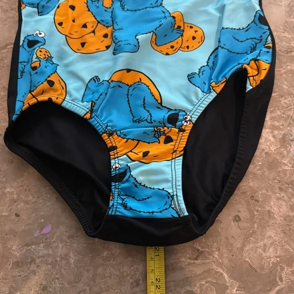 Cookie Monster Leotard CL - Picture 2 of 3